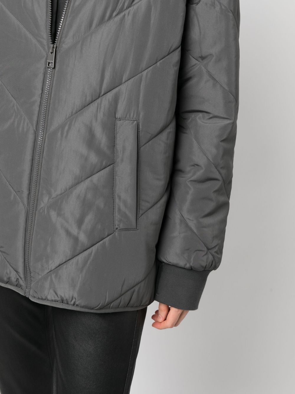 Kidea zip-up parka coat - 6