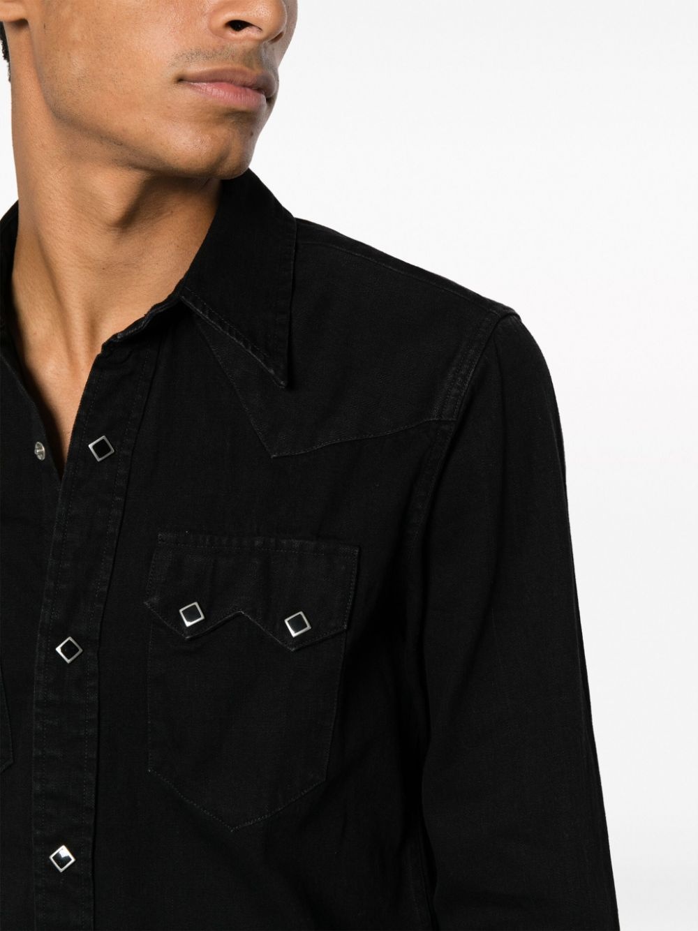 button-up cotton shirt - 5