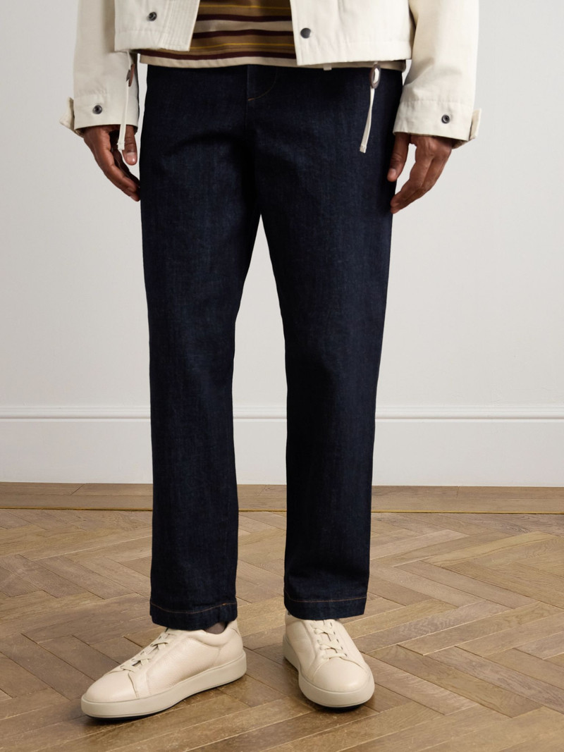 Slouch 001 Full-Grain Leather Sneakers White 2