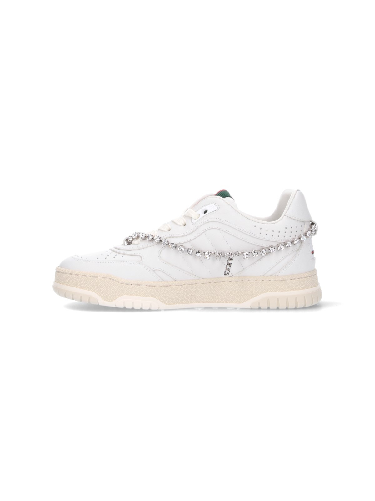"RE-WEB" RHINESTONE DETAIL SNEAKERS - 3