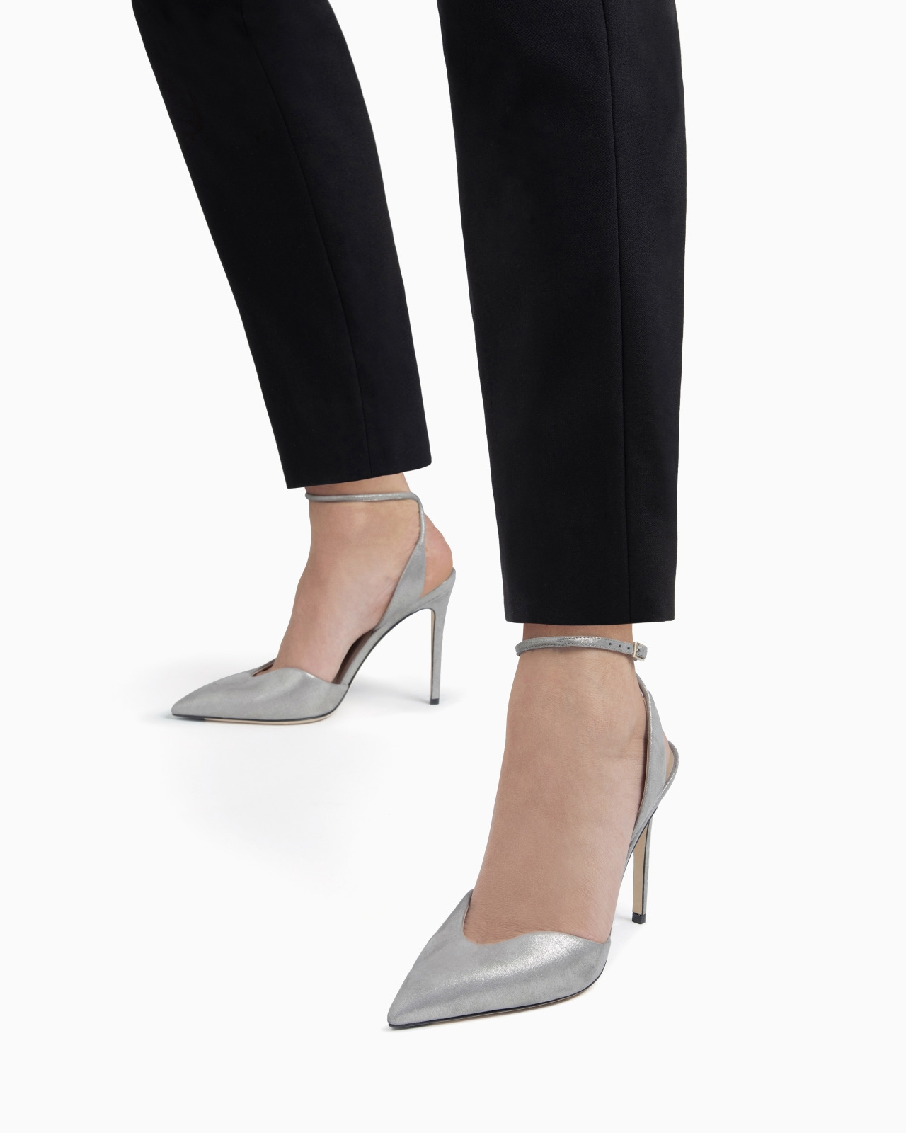 LIQUID SUEDE COURT SHOES - 6