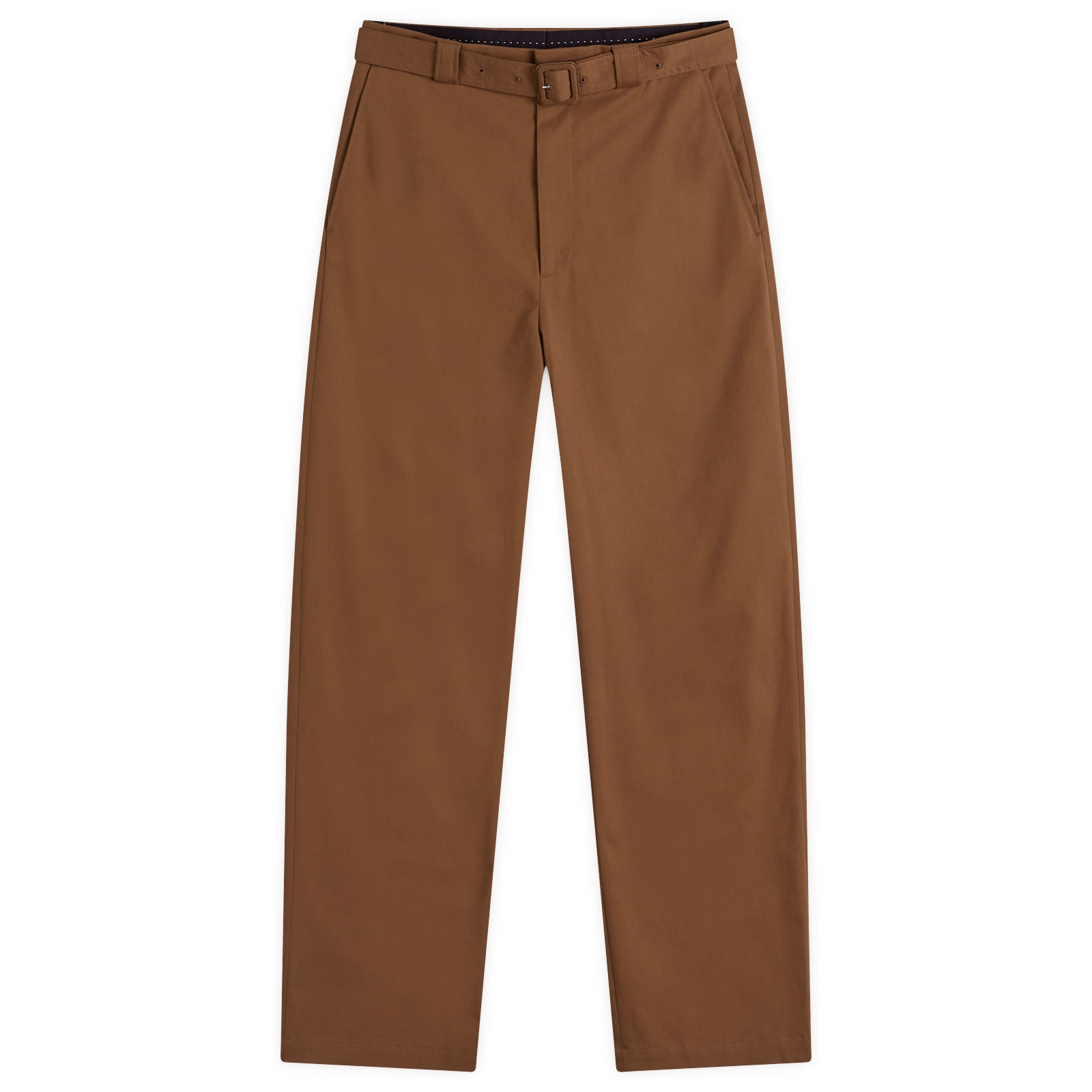 Dries Van Noten Paulsons Cotton Twill Belted Trousres - 1