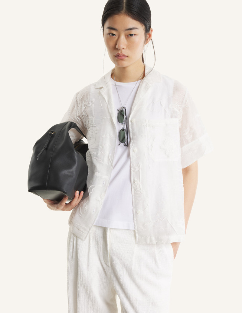 Maison Kitsuné PARISIAN MAP SHEER RESORT SHIRT outlook
