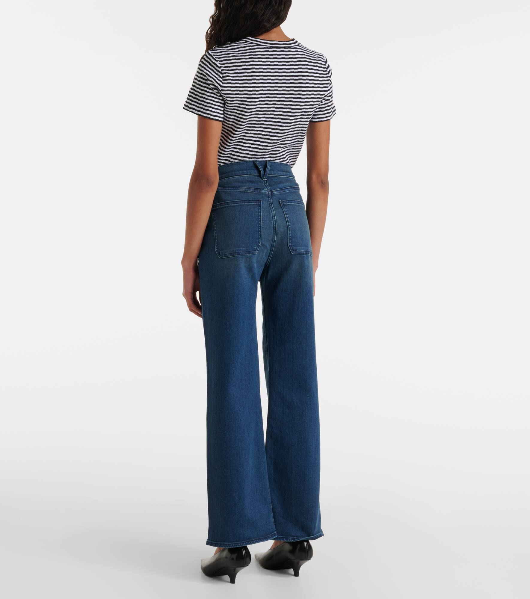 Crosbie high-rise flared jeans - 3