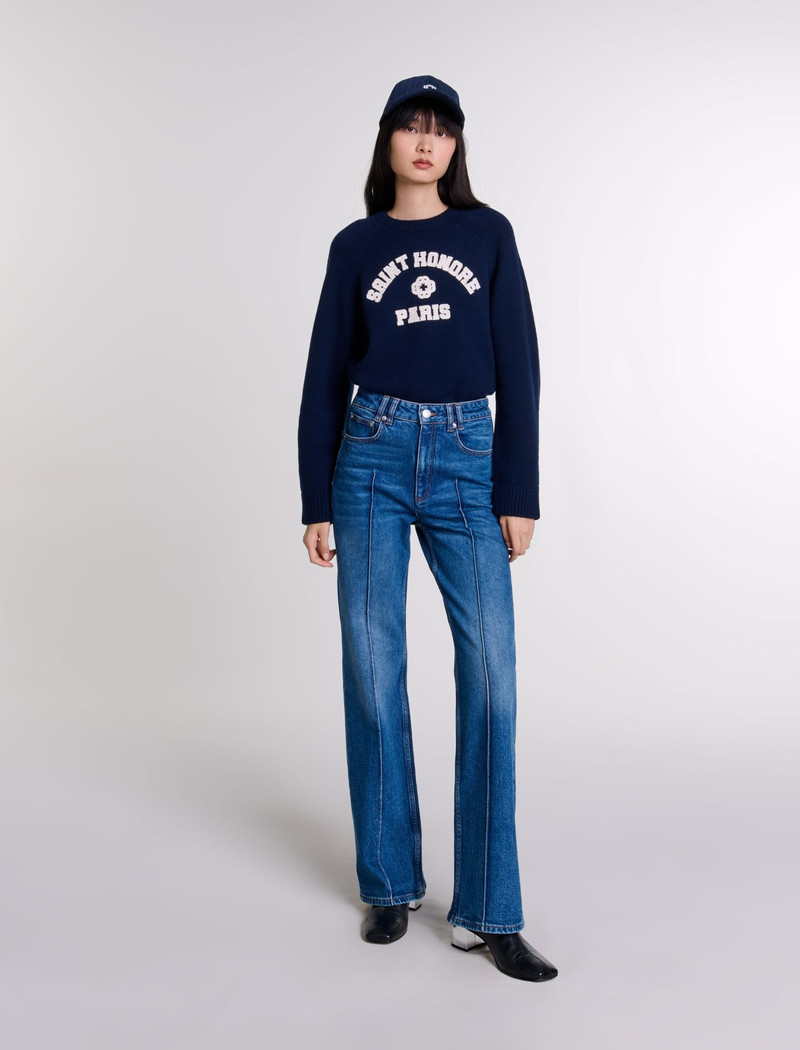 maje Straight-leg jeans outlook