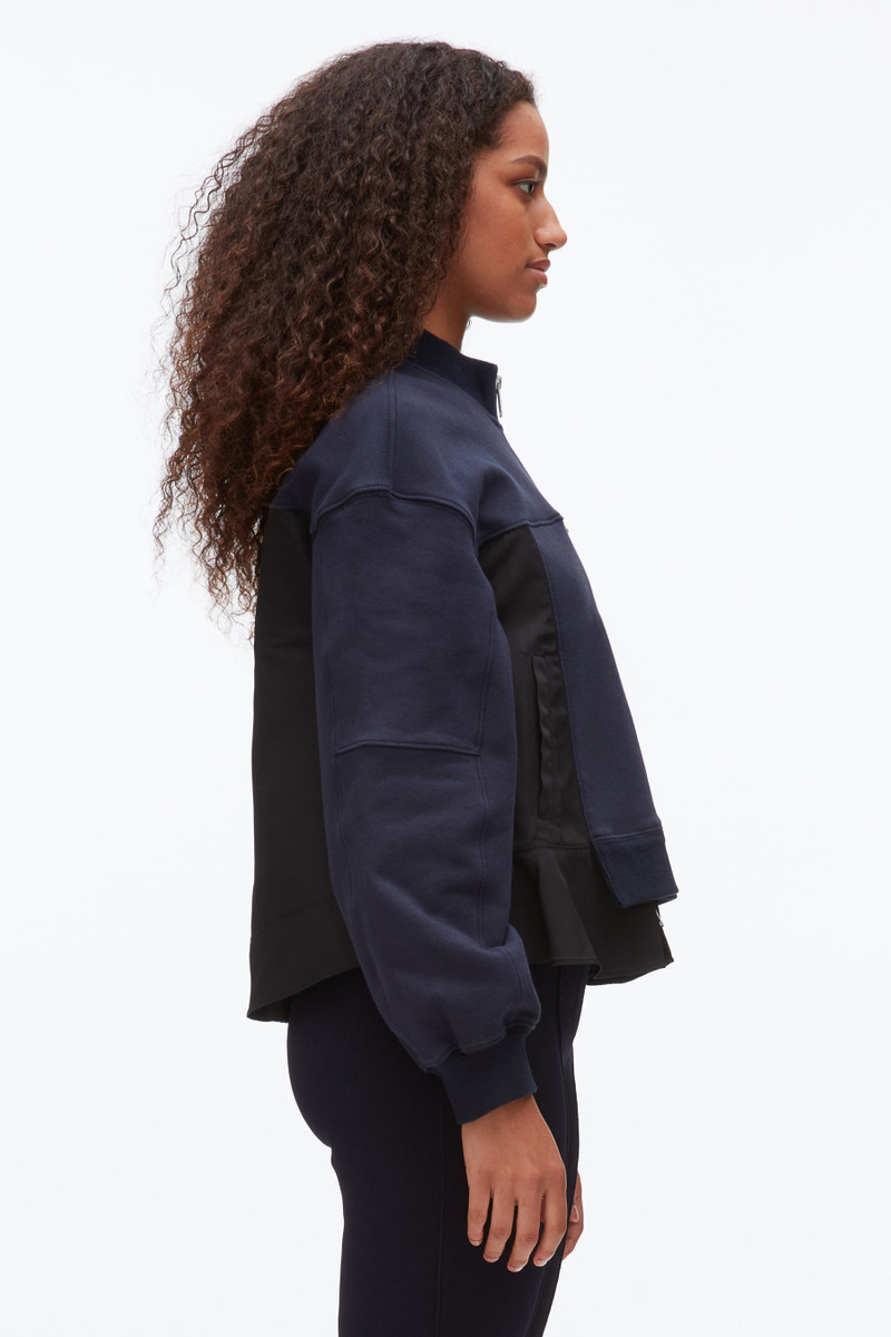 Terry Hybrid Zip Up 4