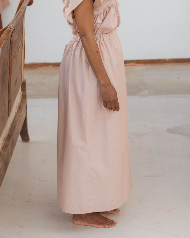 Cable Skirt - Organic Cotton Poplin 3