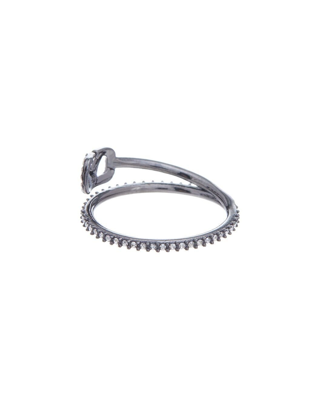 Valentino Crystal VLogo Signature Ring - 2