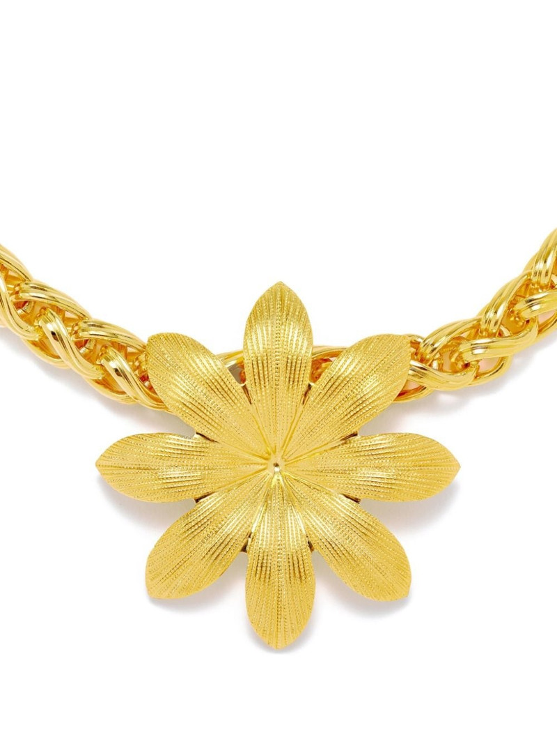 Elizabeth floral-detail necklace 1