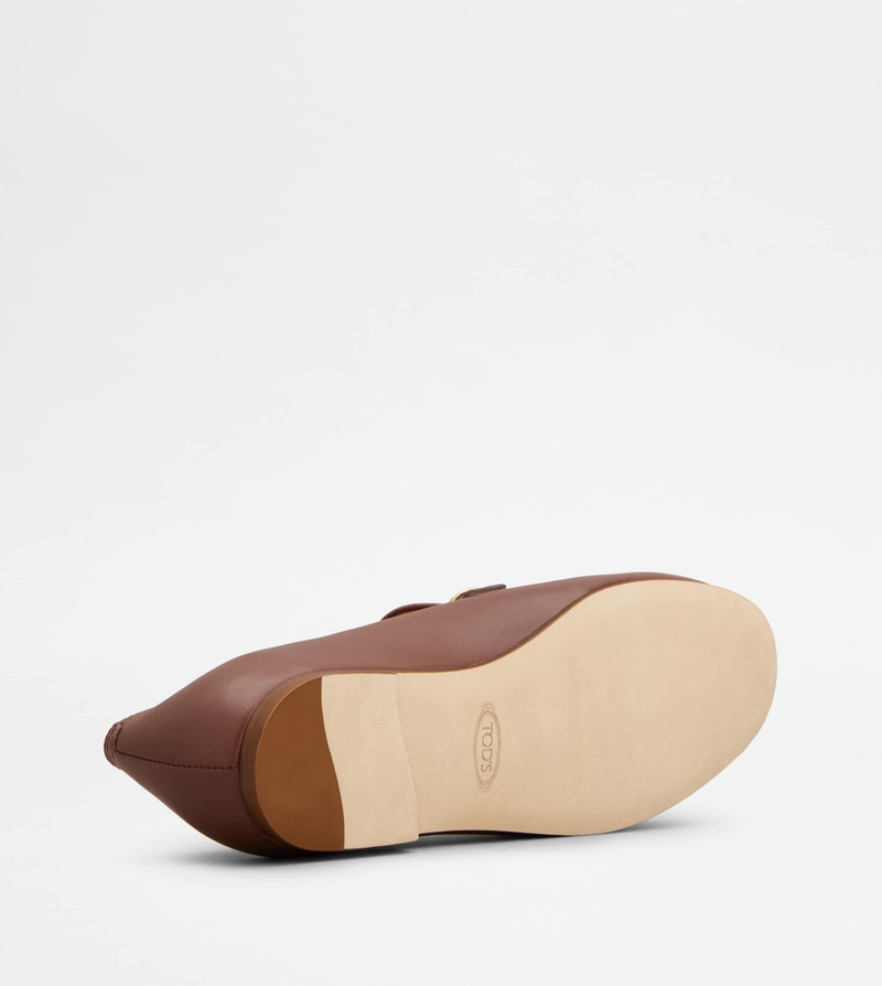 LOAFERS IN LEATHER - RED 4