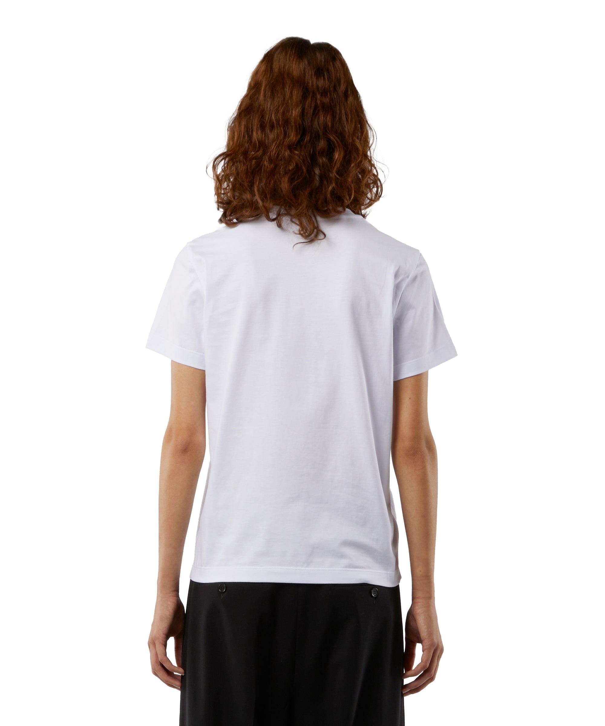 Cotton T-shirt with micro logo - 3