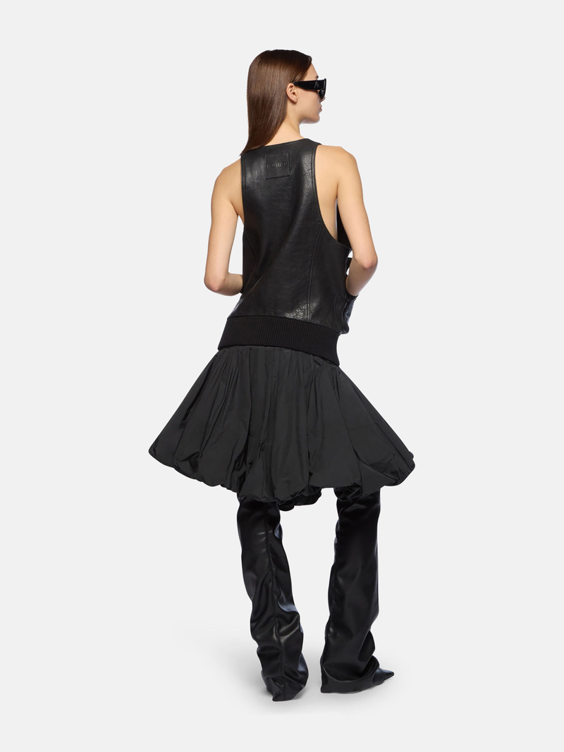 BLACK MIDI SKIRT 3