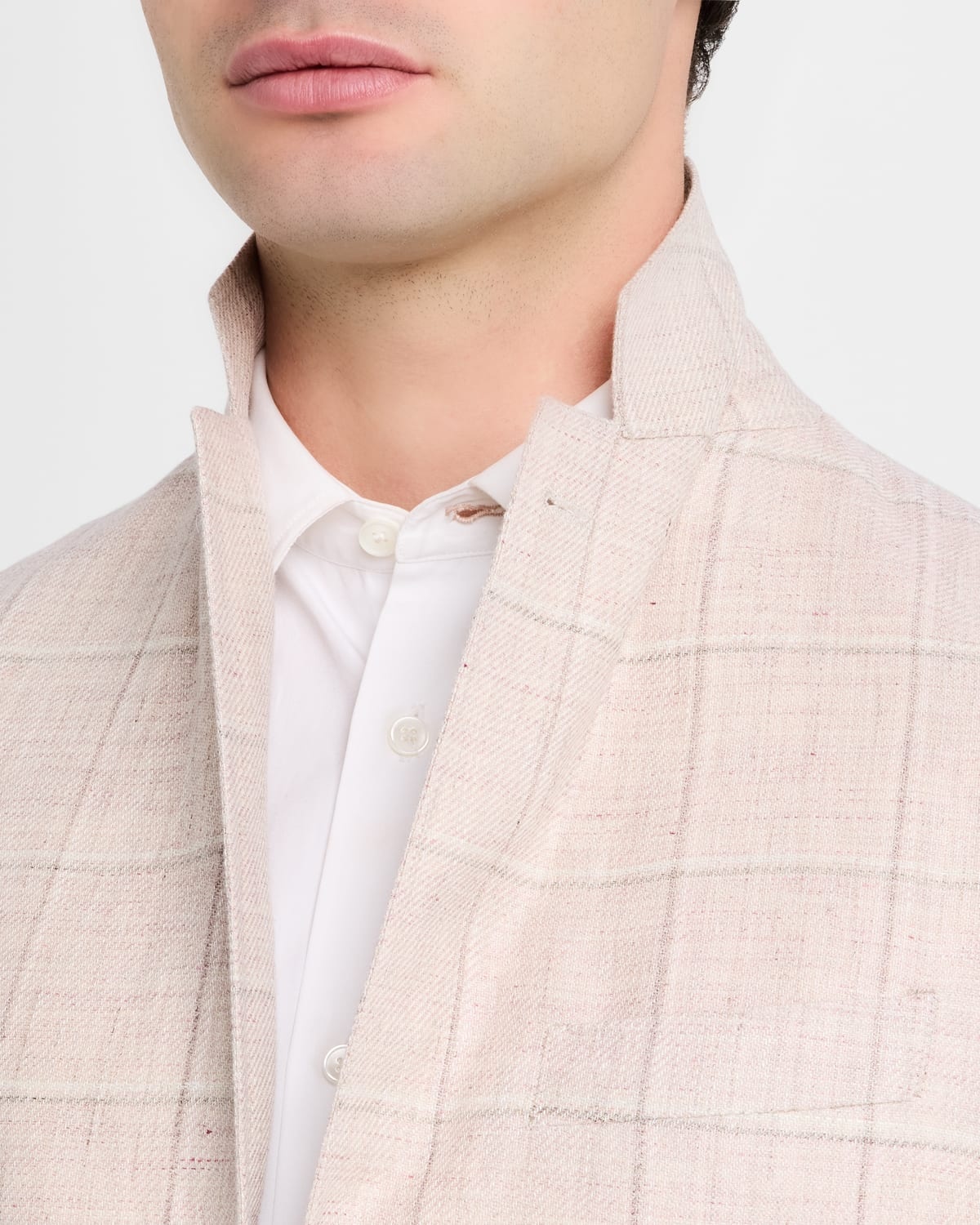 Men's Windowpane Sport Coat - 6