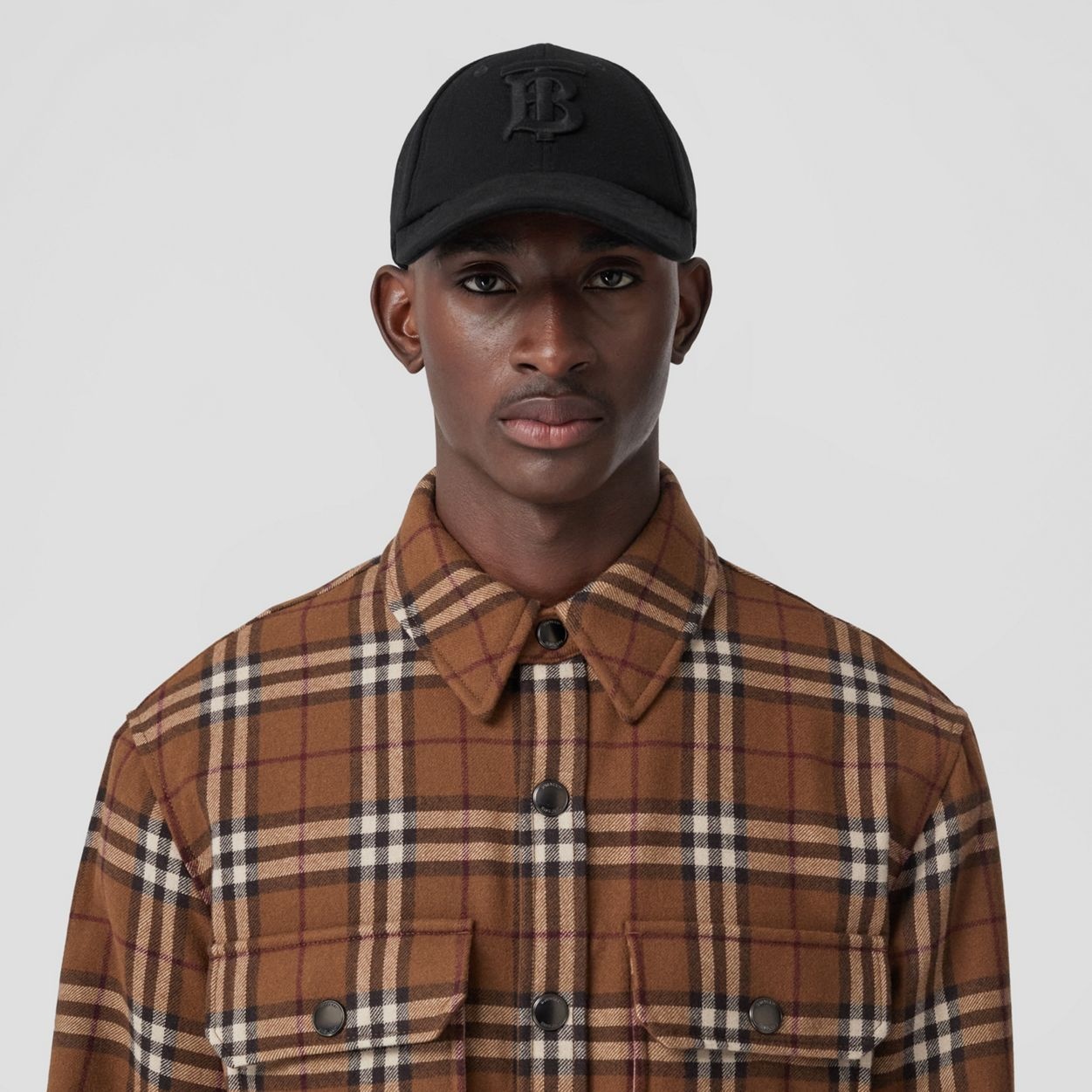 Vintage Check Wool Cotton Overshirt - 3