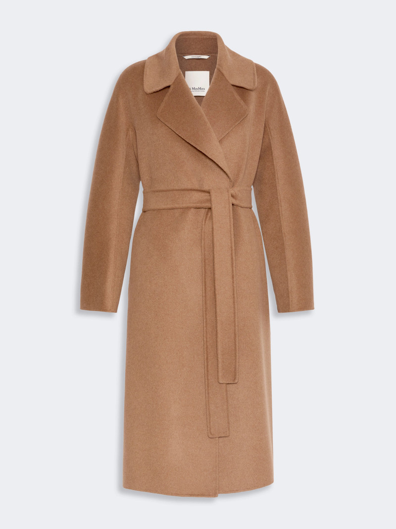 ARIS Wool, cashmere and angora midi coat - CAMEL 1