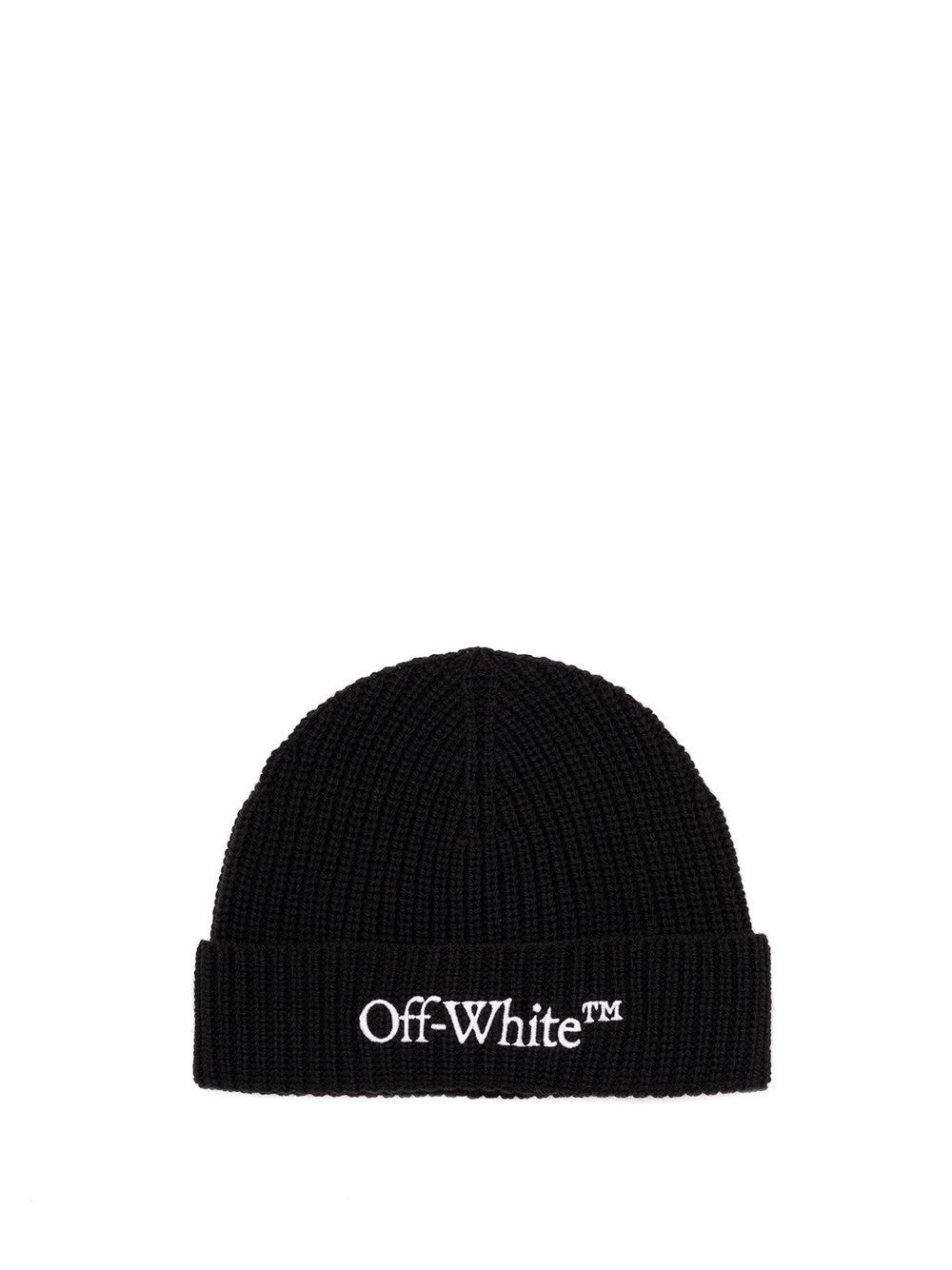 Off White Men `Bookish Classic` Knit Beanie - 1