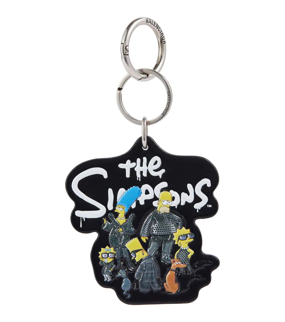 x The Simpsons TM & © 20th Television leather keychain - 1