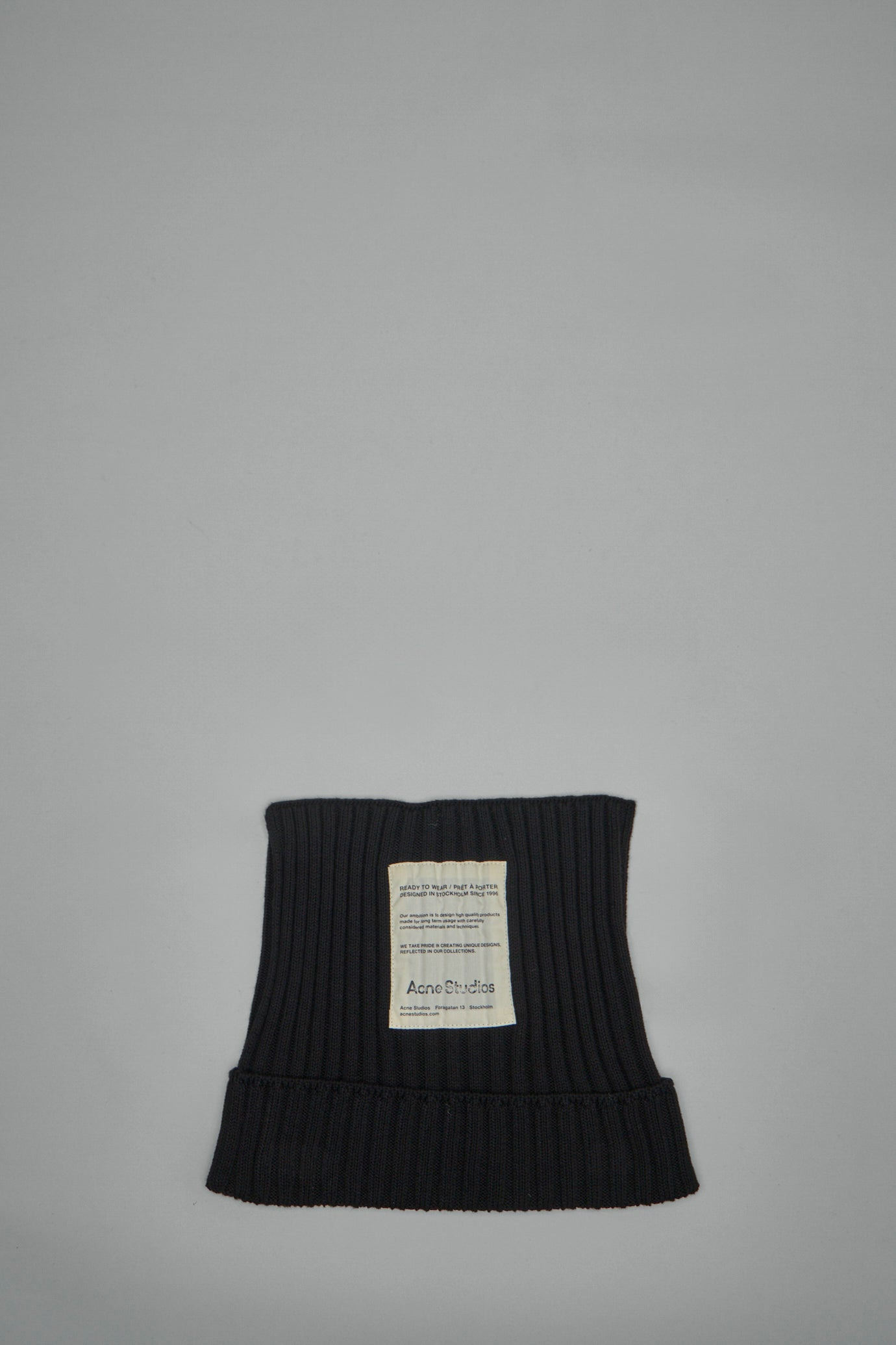 Ribbed Square Beanie - 3