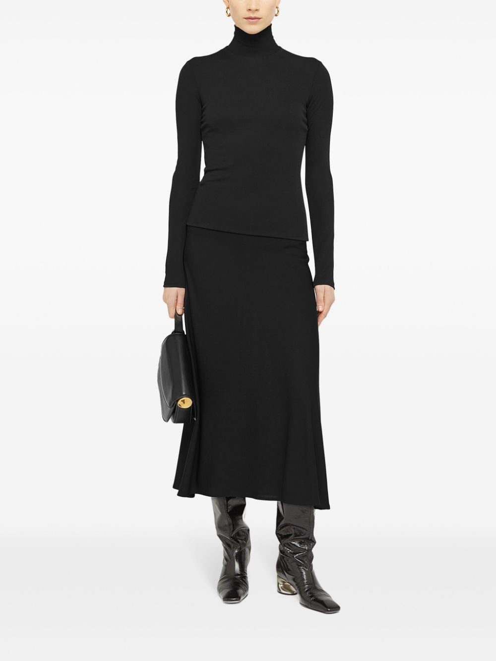 straight maxi skirt - 2
