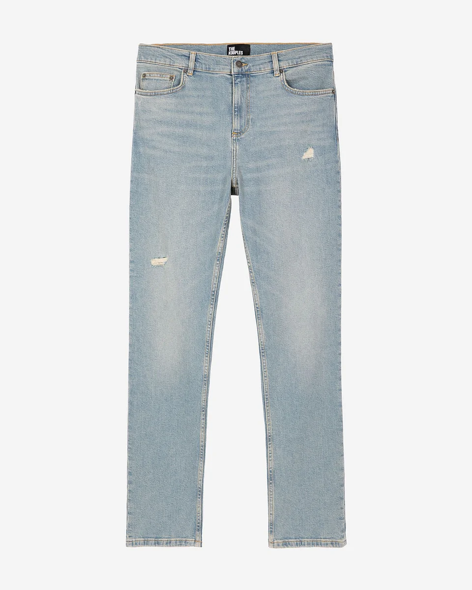 LIGHT BLUE SKINNY JEANS - 1