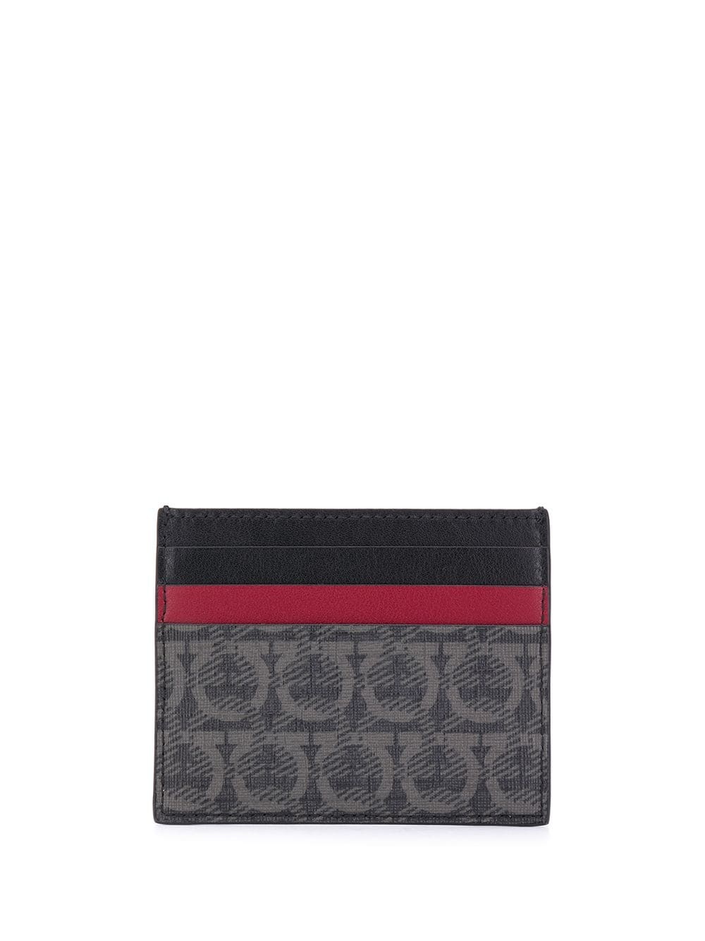 Gancini colour-block cardholder - 1