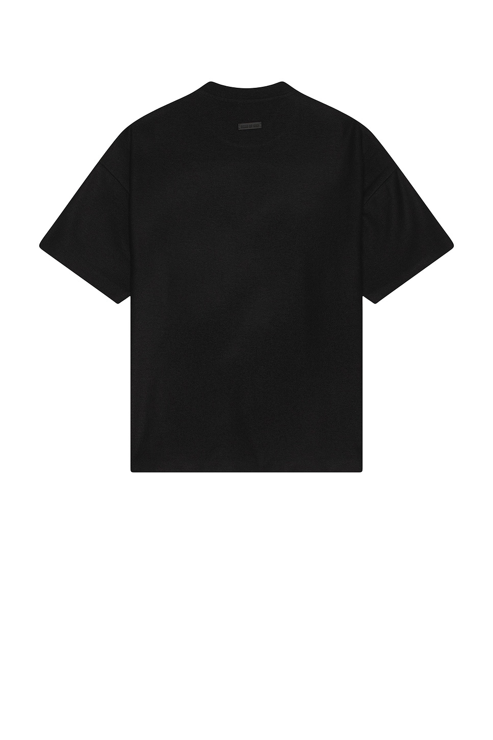 Boiled Wool Logo Patch Short Sleeve Tee - 2
