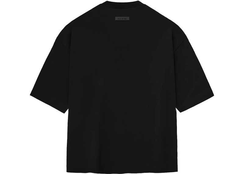 ESSENTIALS Fear of God Essentials Small Logo Tee Jet Black outlook