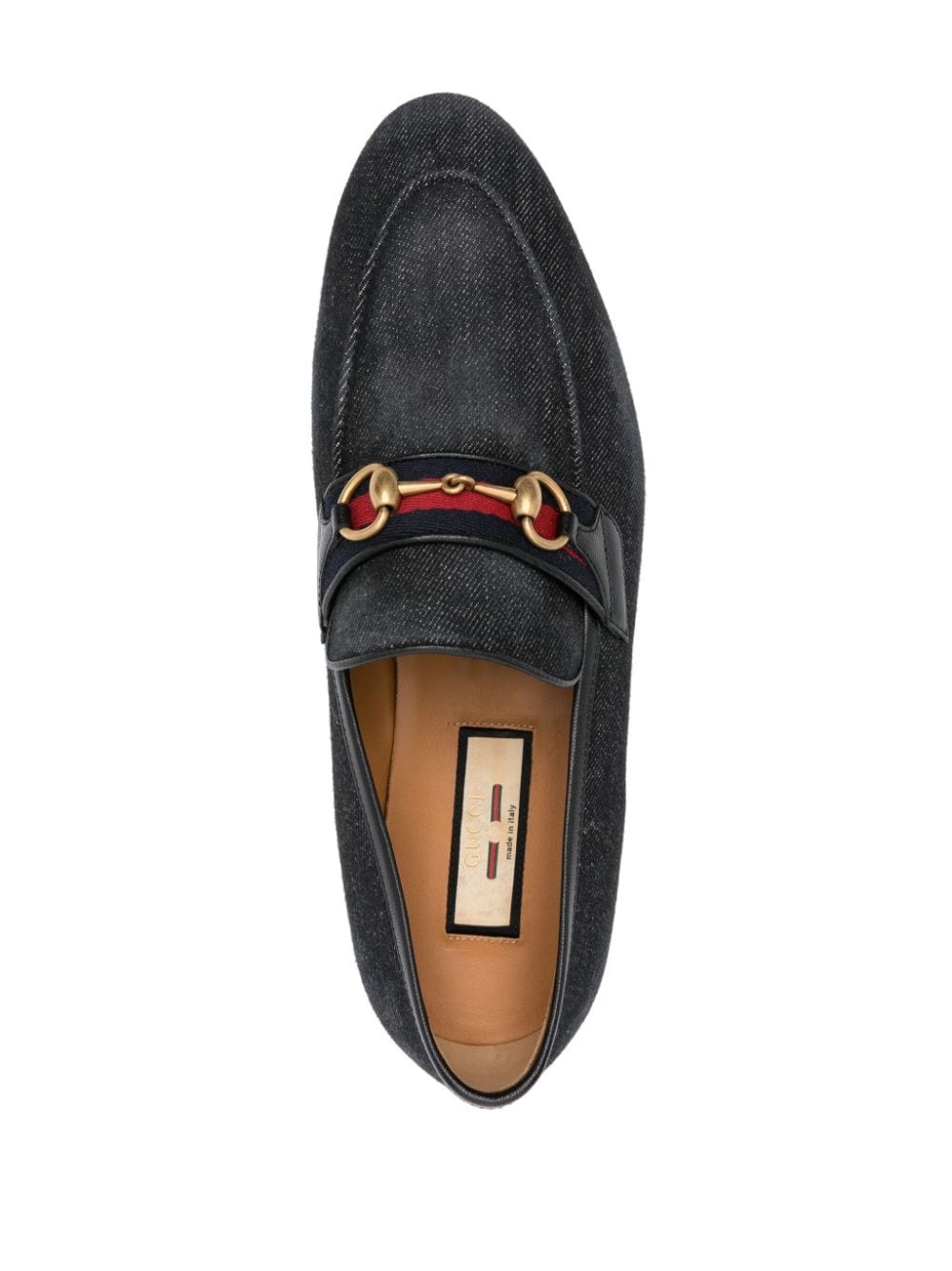 Horsebit denim loafers - 4