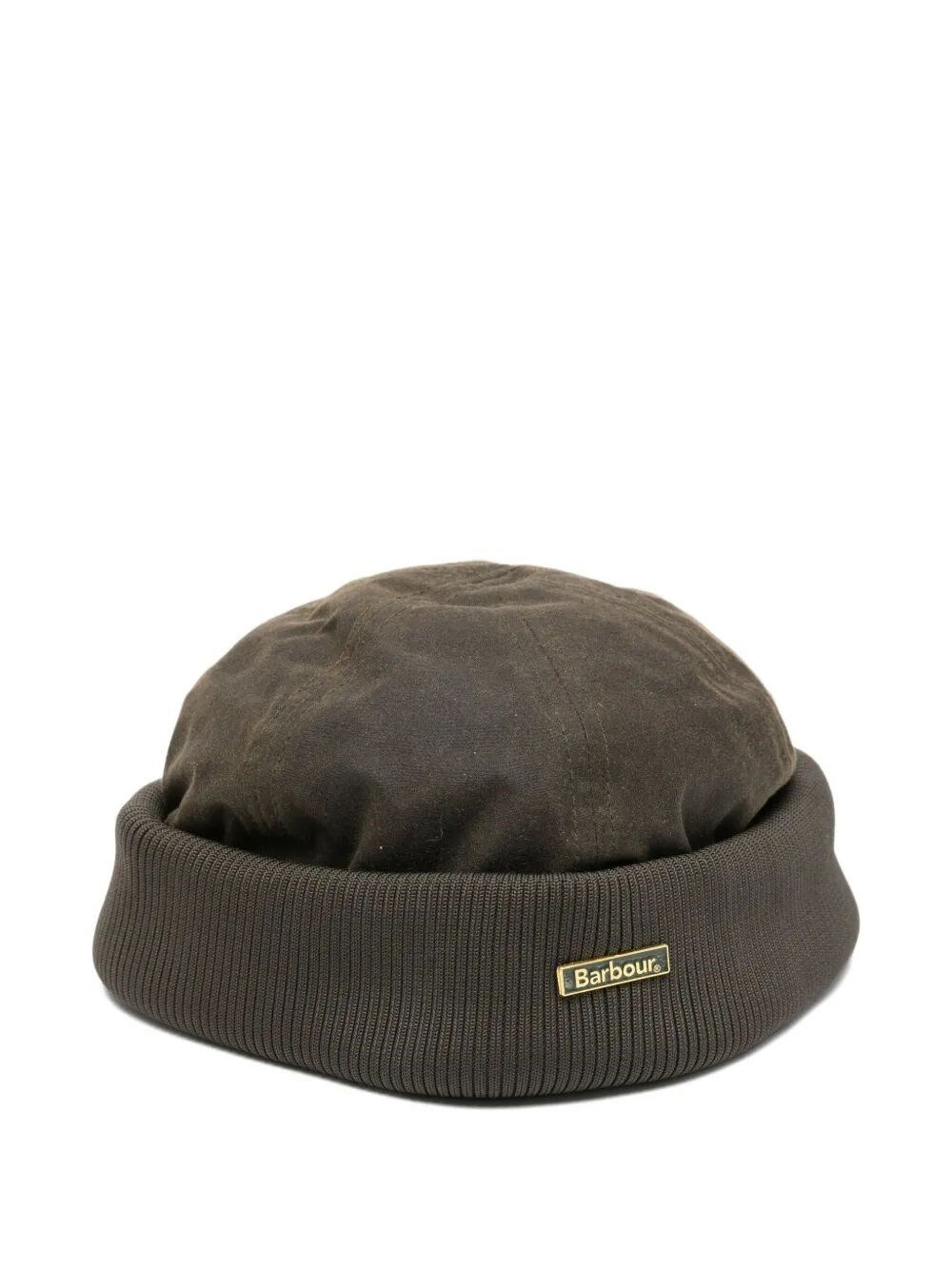 Introducing the "OAKMOOR WAX DOCKER" HAT by BARBOUR, a quintessential accessory for the discerning i - 1