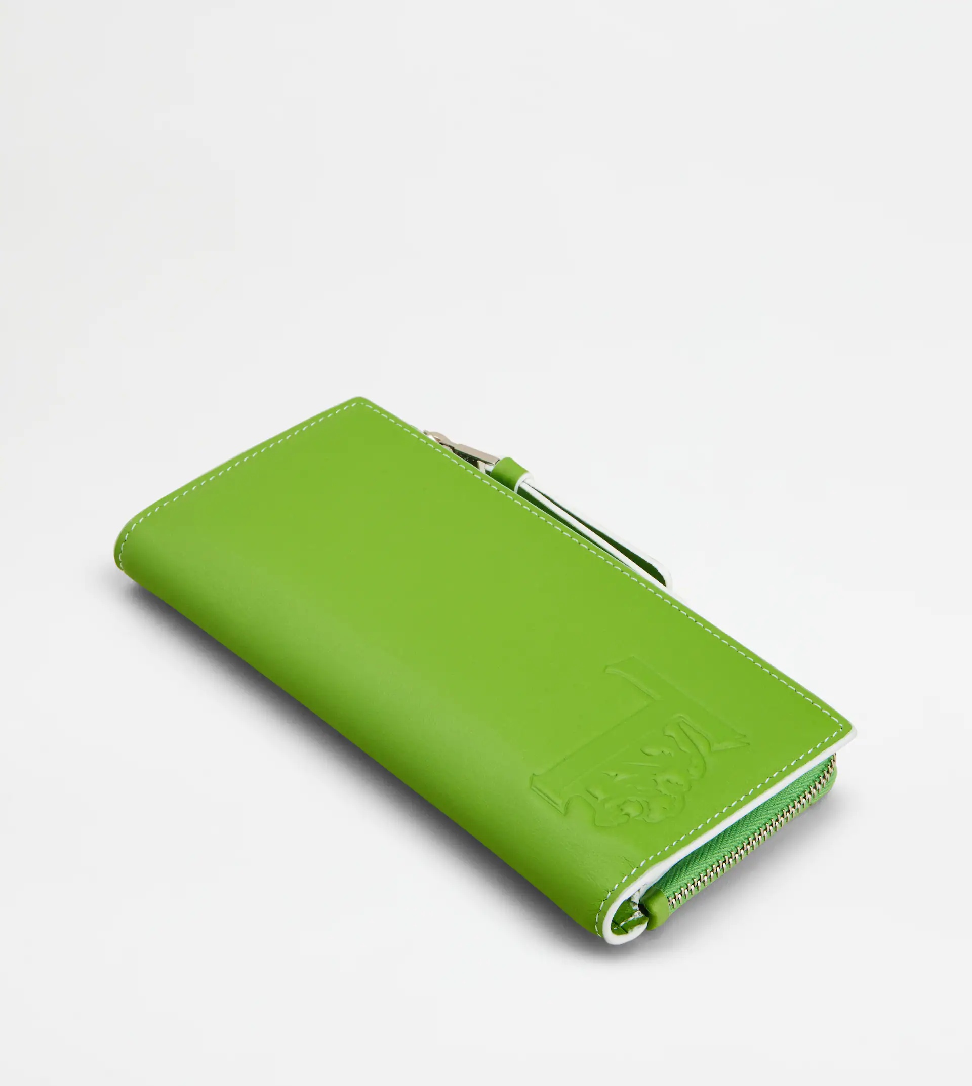 WALLET IN LEATHER - GREEN - 3