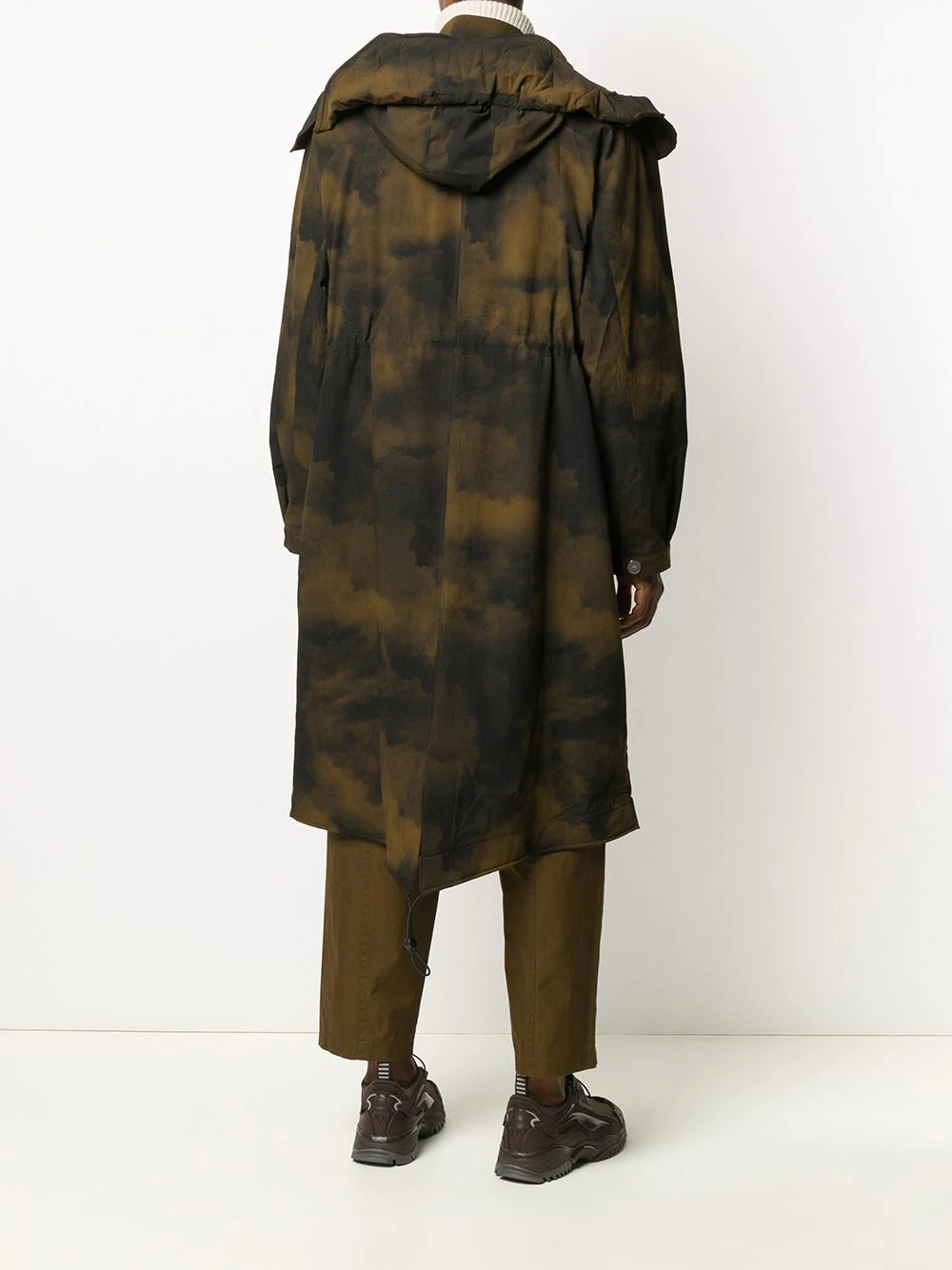 camouflage print coat - 4