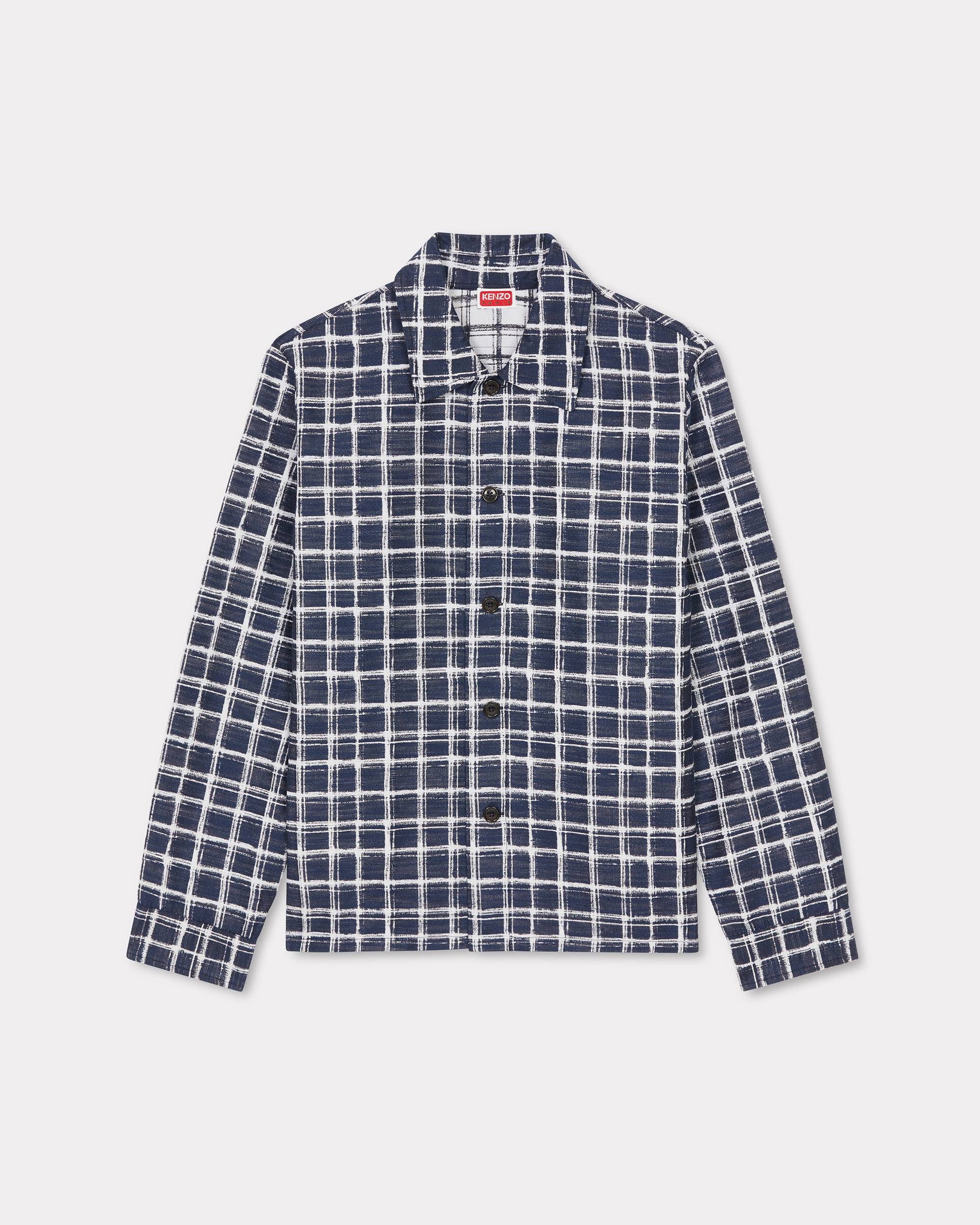 'KENZO Checks' jacquard overshirt - 1