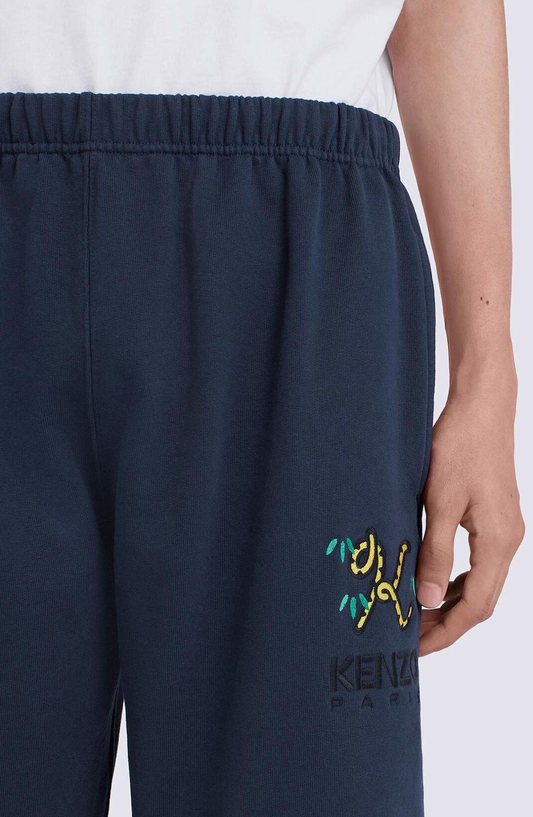 'Tiger Tail K' crest shorts - 7