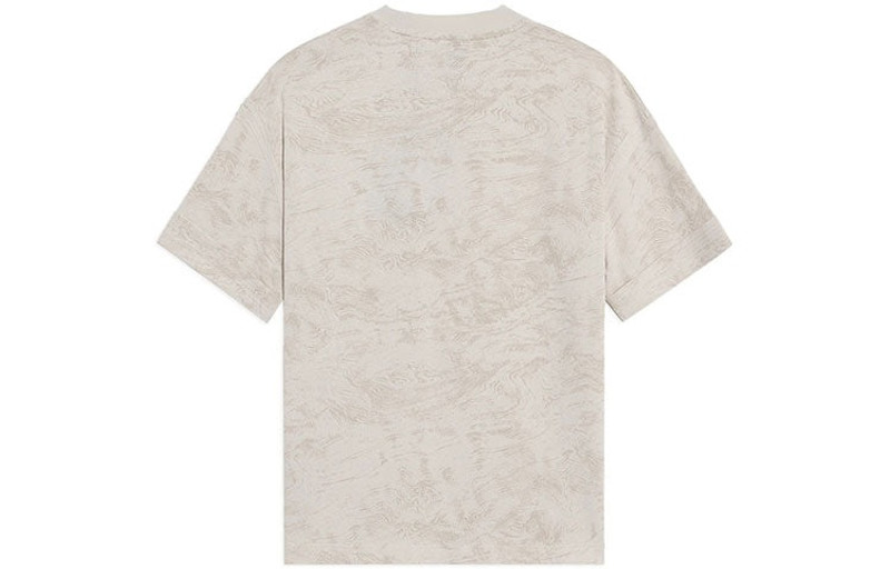 Li-Ning Li-Ning x Jackie Chan Kung Fu Graphic T-shirt 'Pearl White' AHSS209-2 outlook