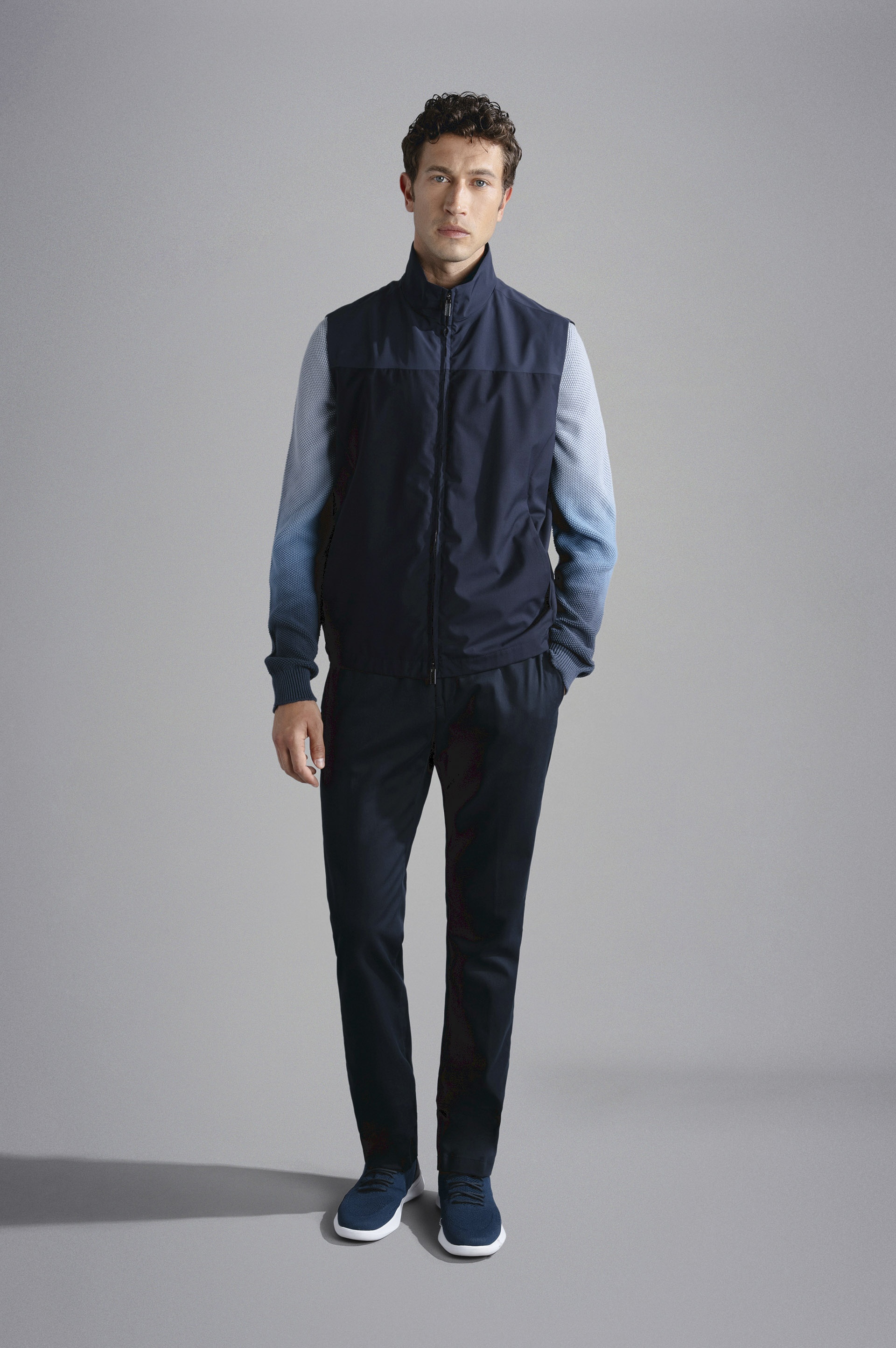 WOOL AND SILK GILET - 2
