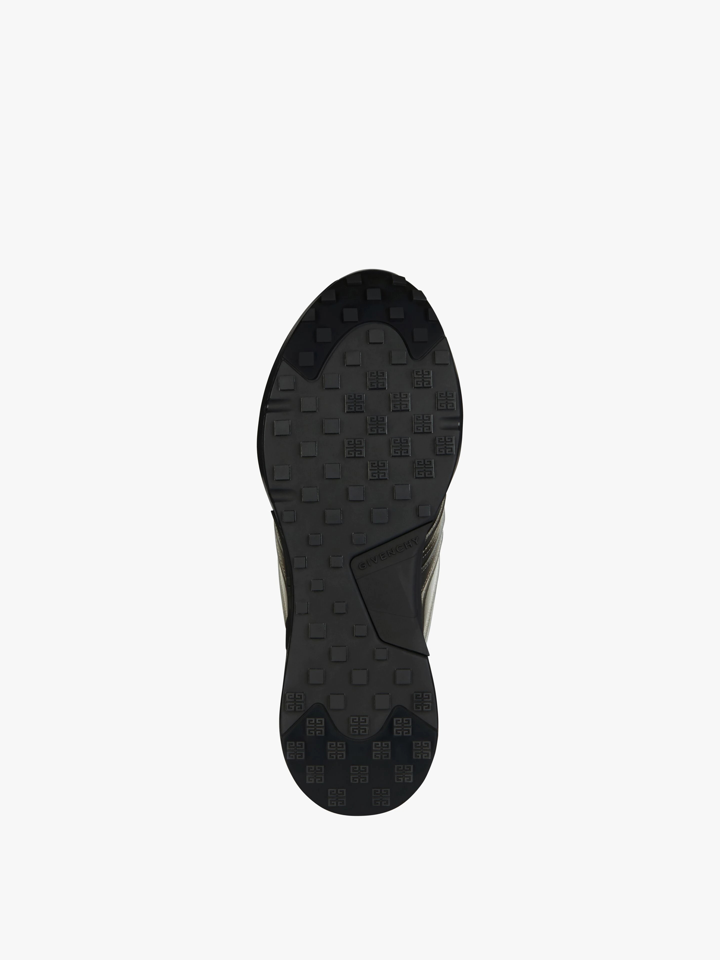 GIV 1 SNEAKERS IN LEATHER WITH TAG EFFECT PRINT - 5