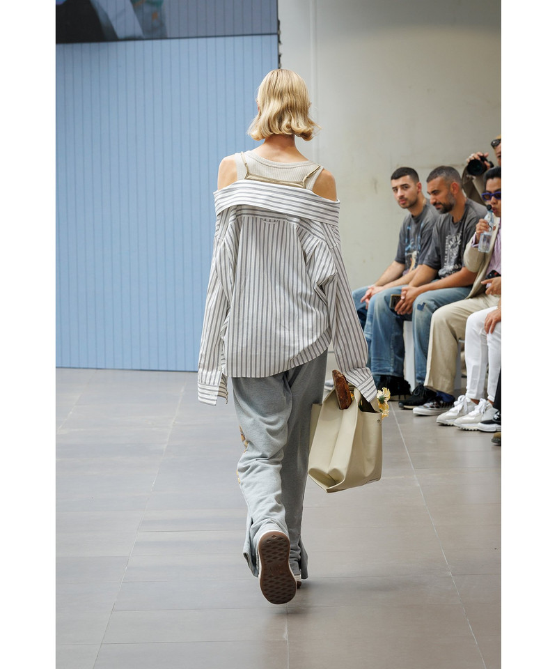 Triple Layered Stripe Shirt 17