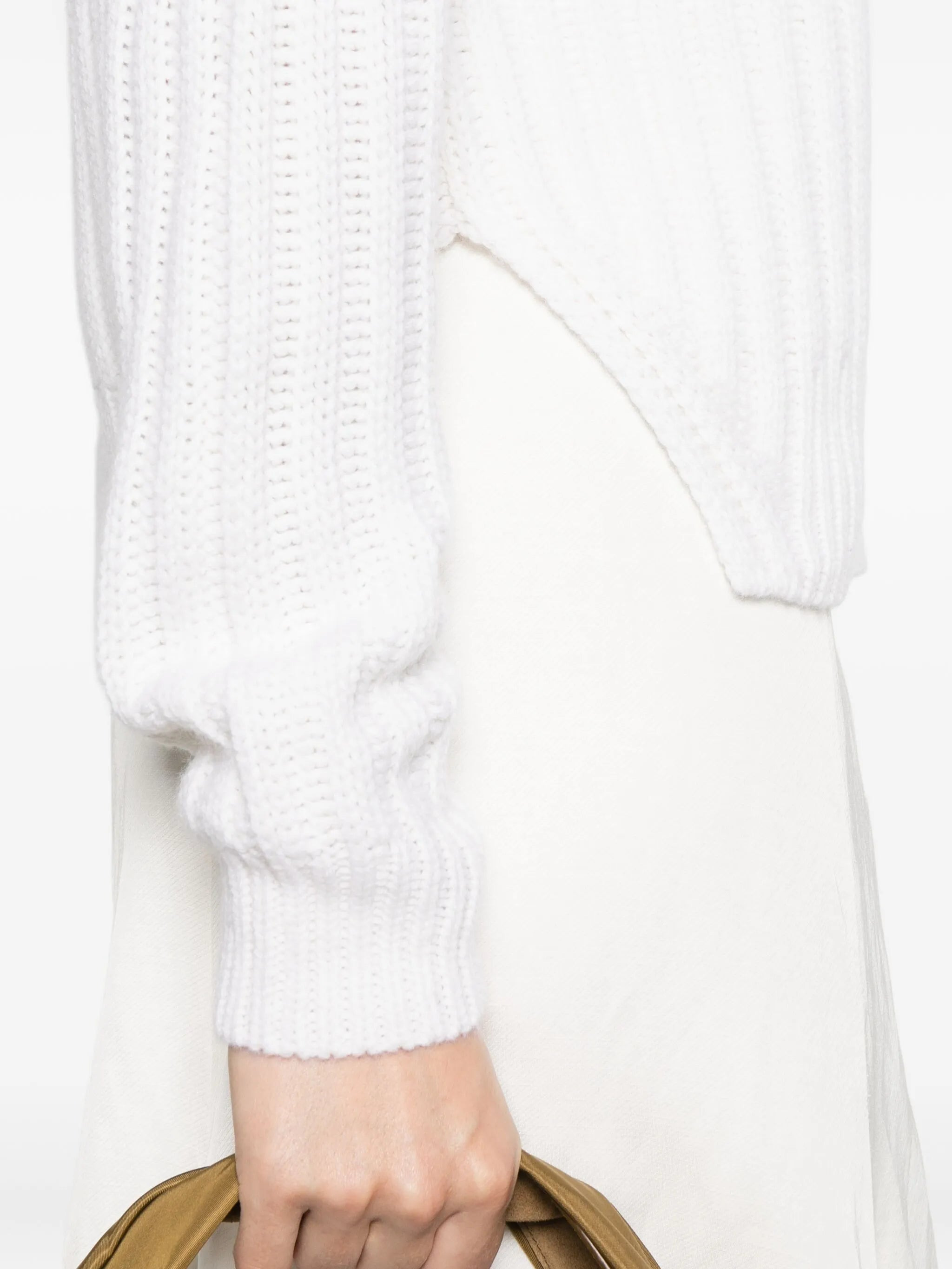 Allude Ribbed Turtleneck Sweater - 3