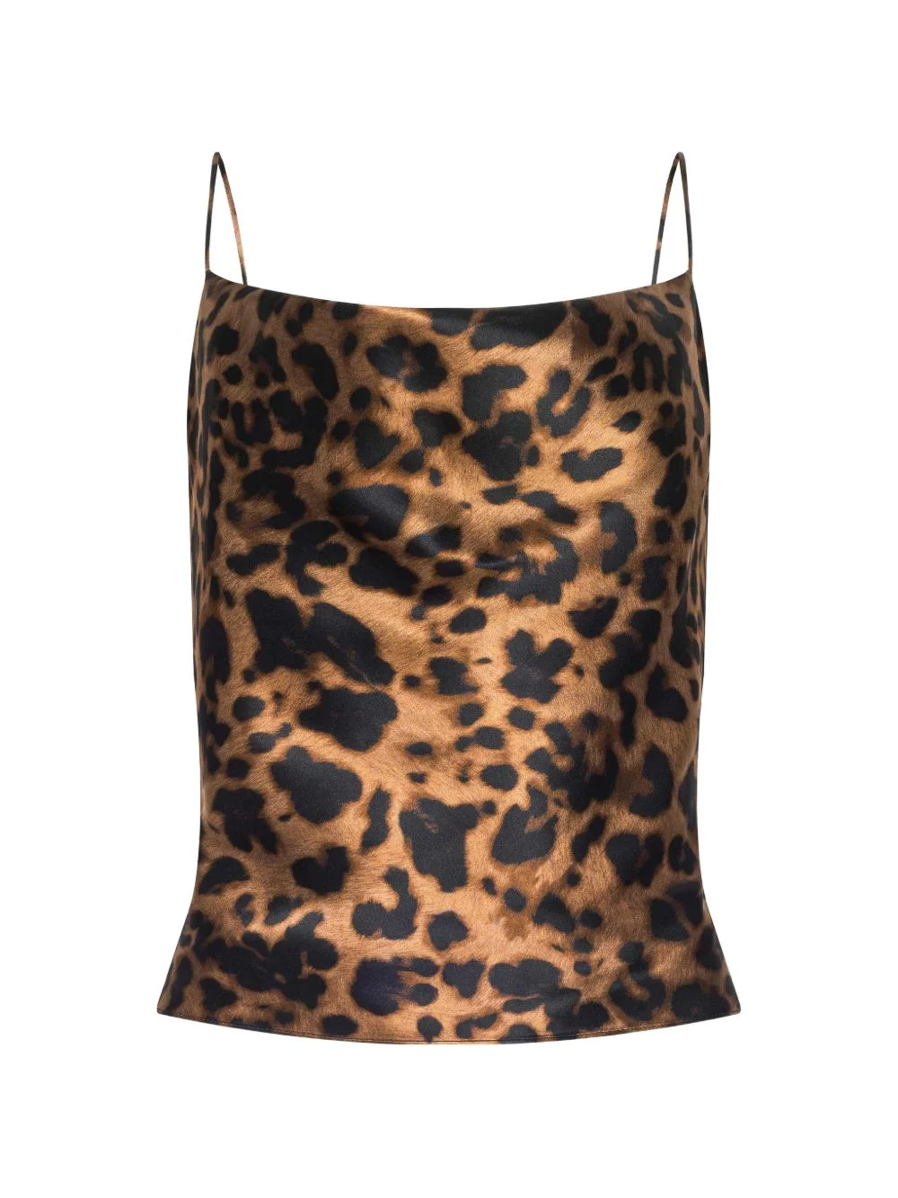 Calista cowl-neck animal-print top - 1