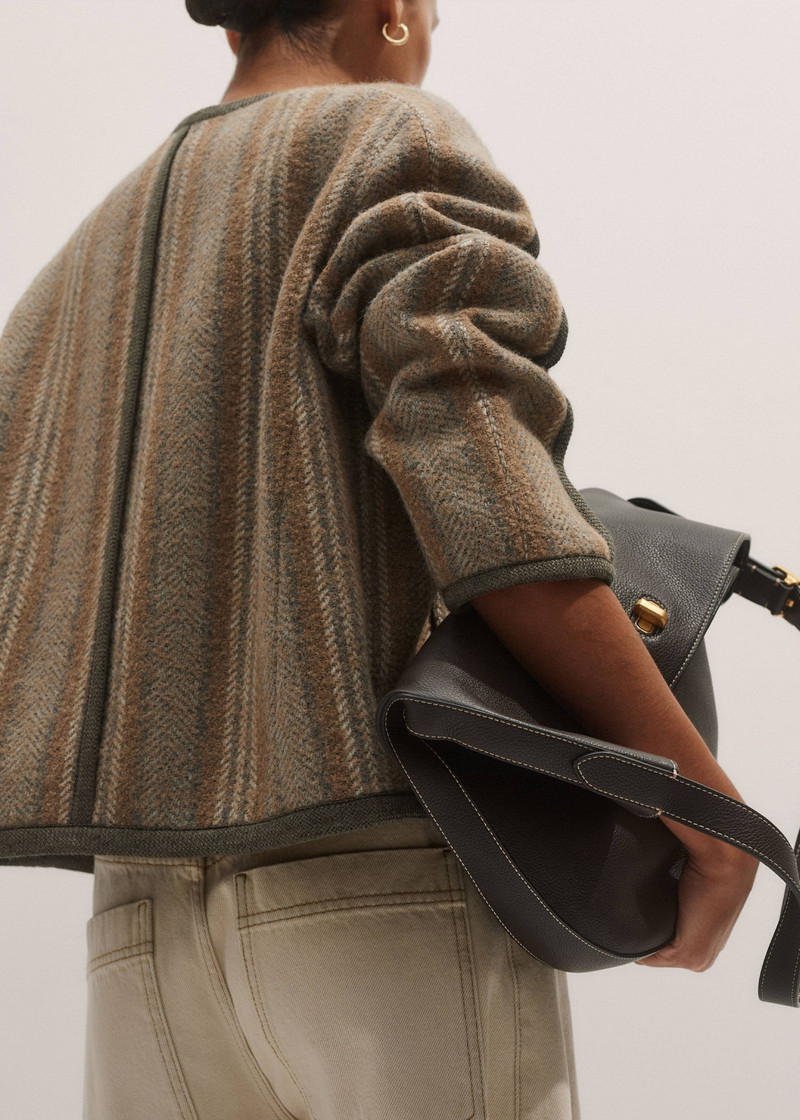 Short Cocoon Coat 4