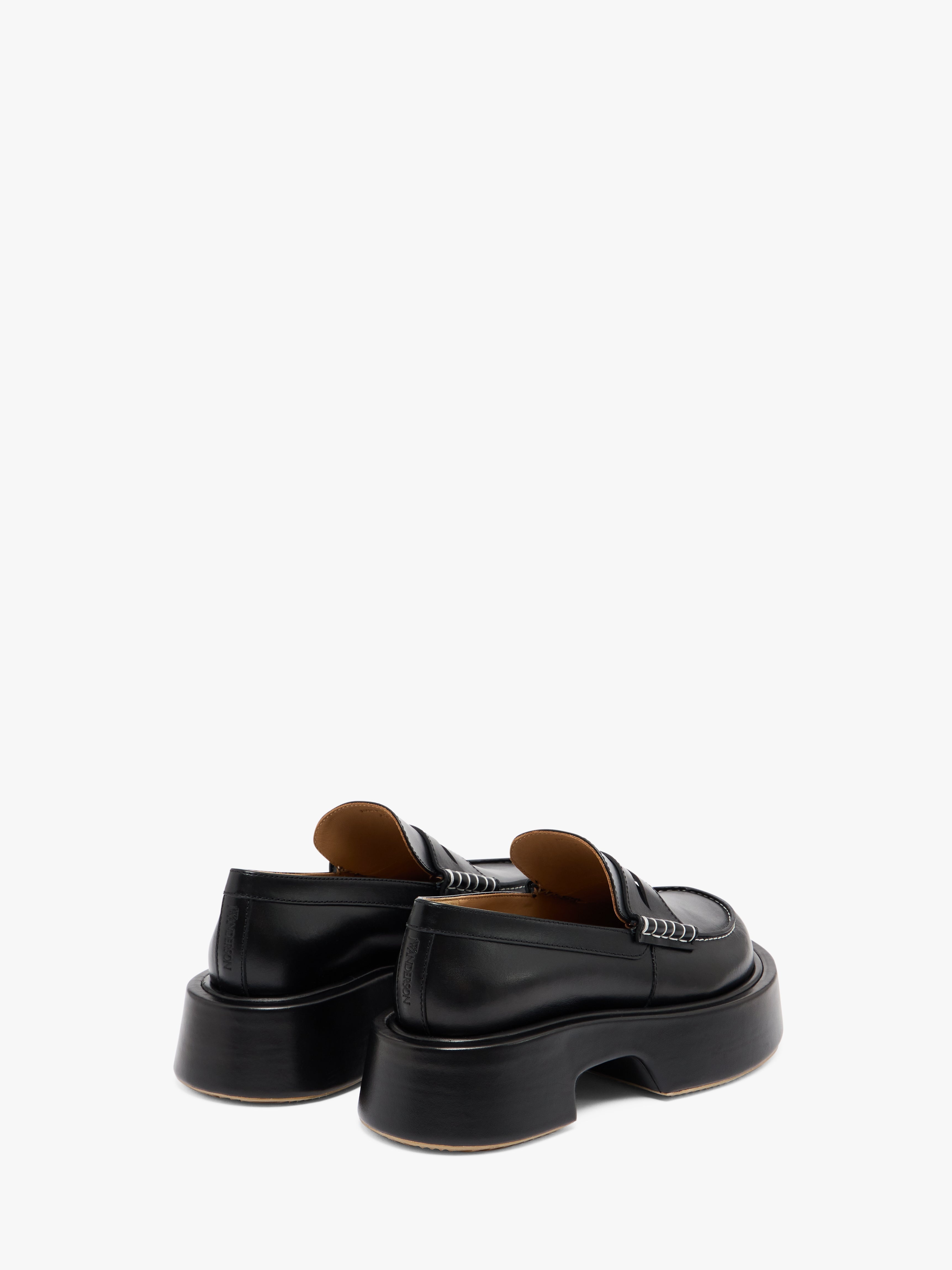 LEATHER PLATFORM MOCCASSIN - 3