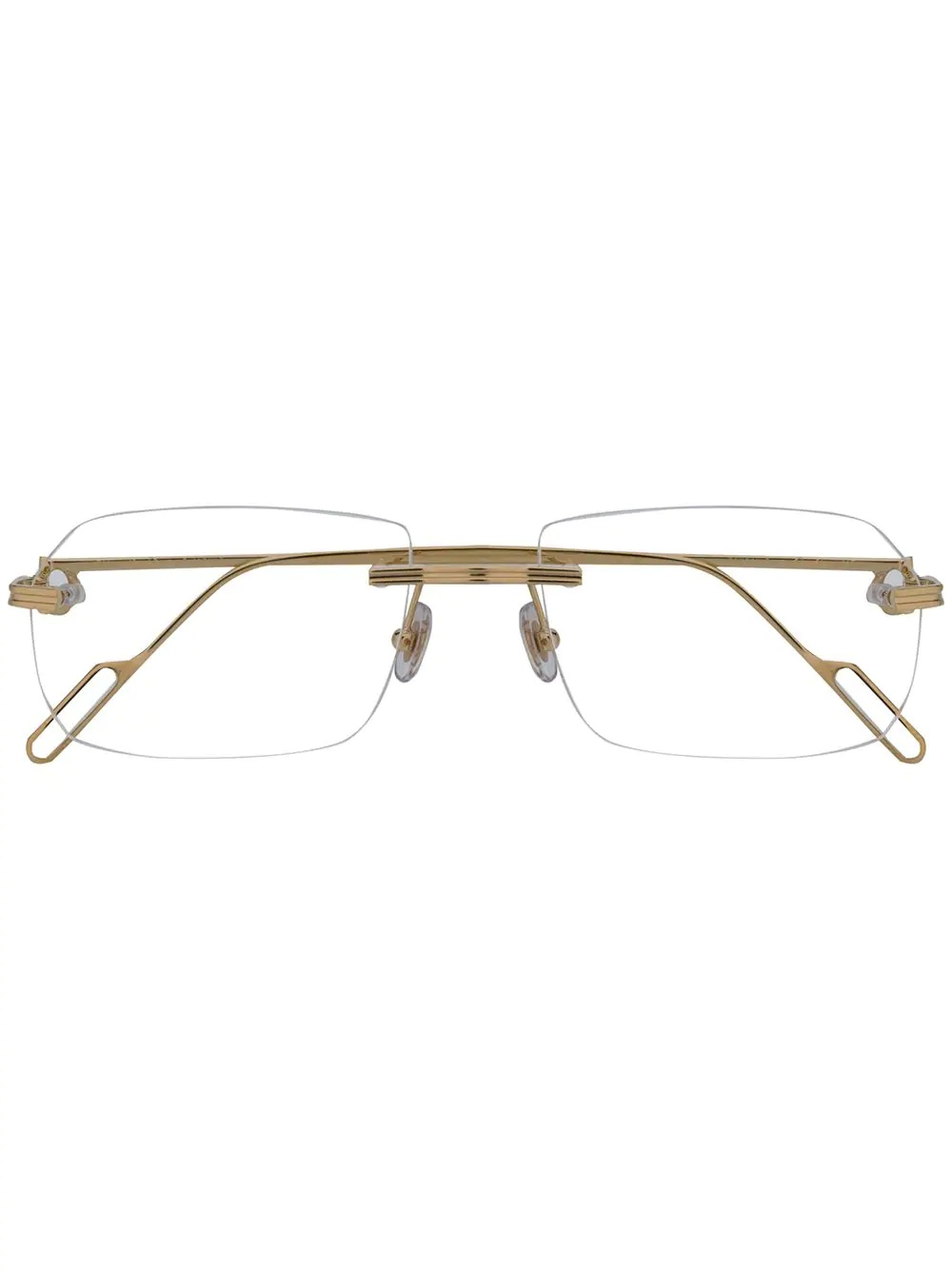 rimless design glasses - 1