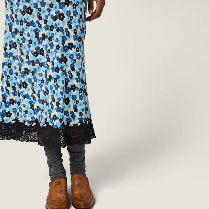 Crêpe de chine dress 4