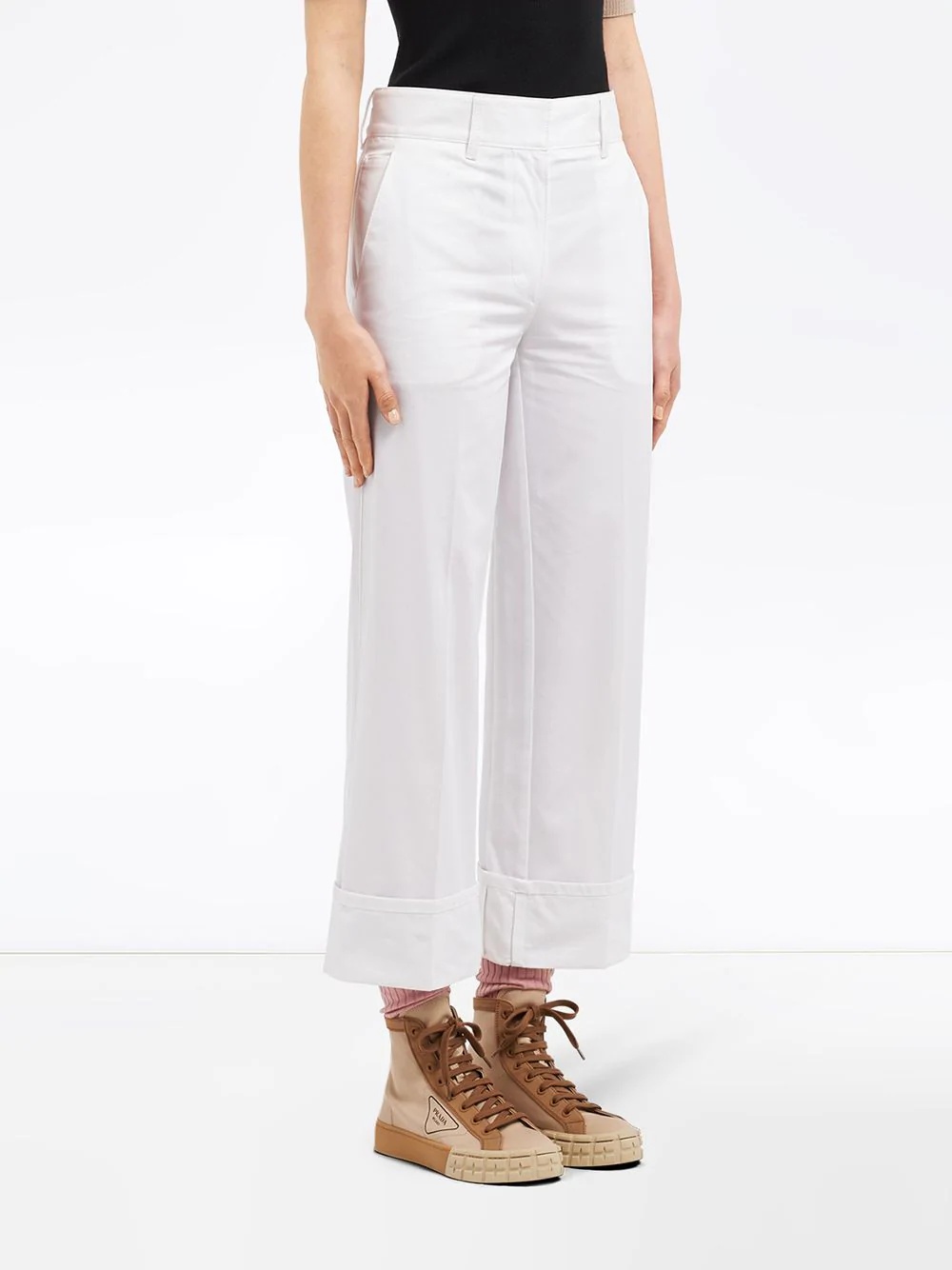 wide-leg trousers - 3