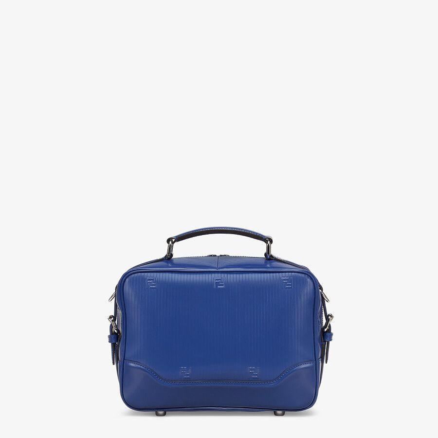 Blue leather bag - 3