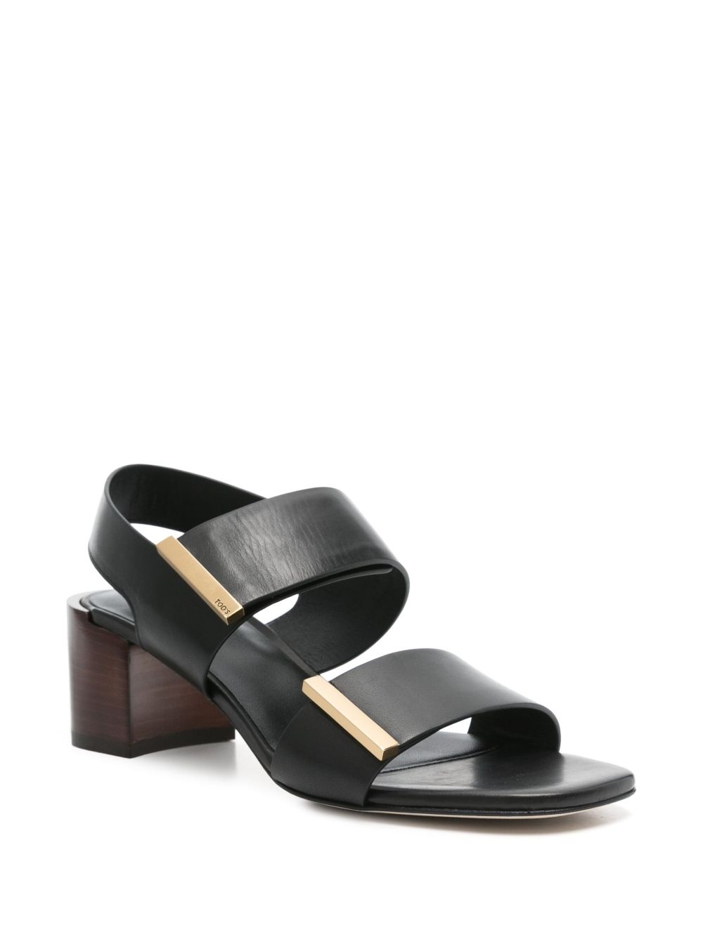 55mm leather sandals - 2