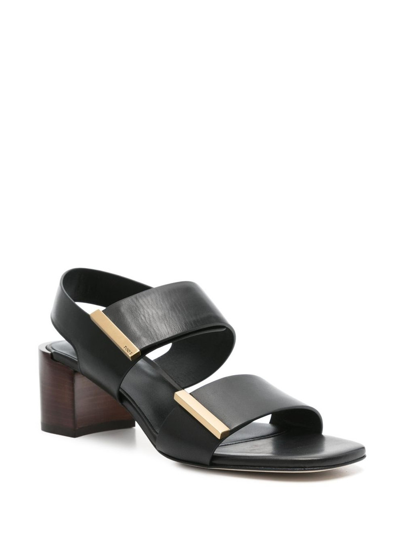 Tod's 55mm leather sandals outlook