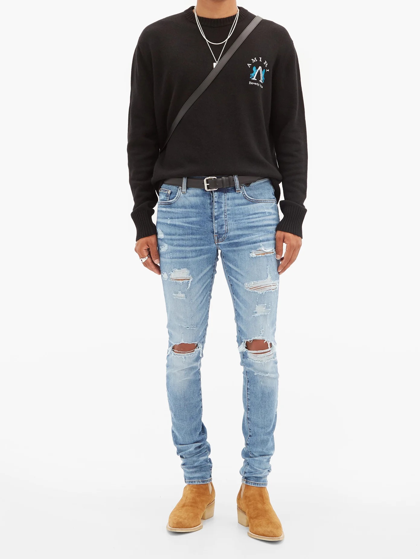 Beverly Hills logo-embroidered sweater - 2