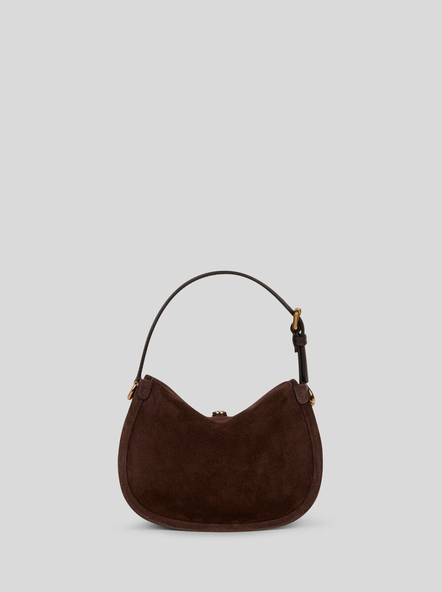 SMALL SUEDE PONY BAG - 3