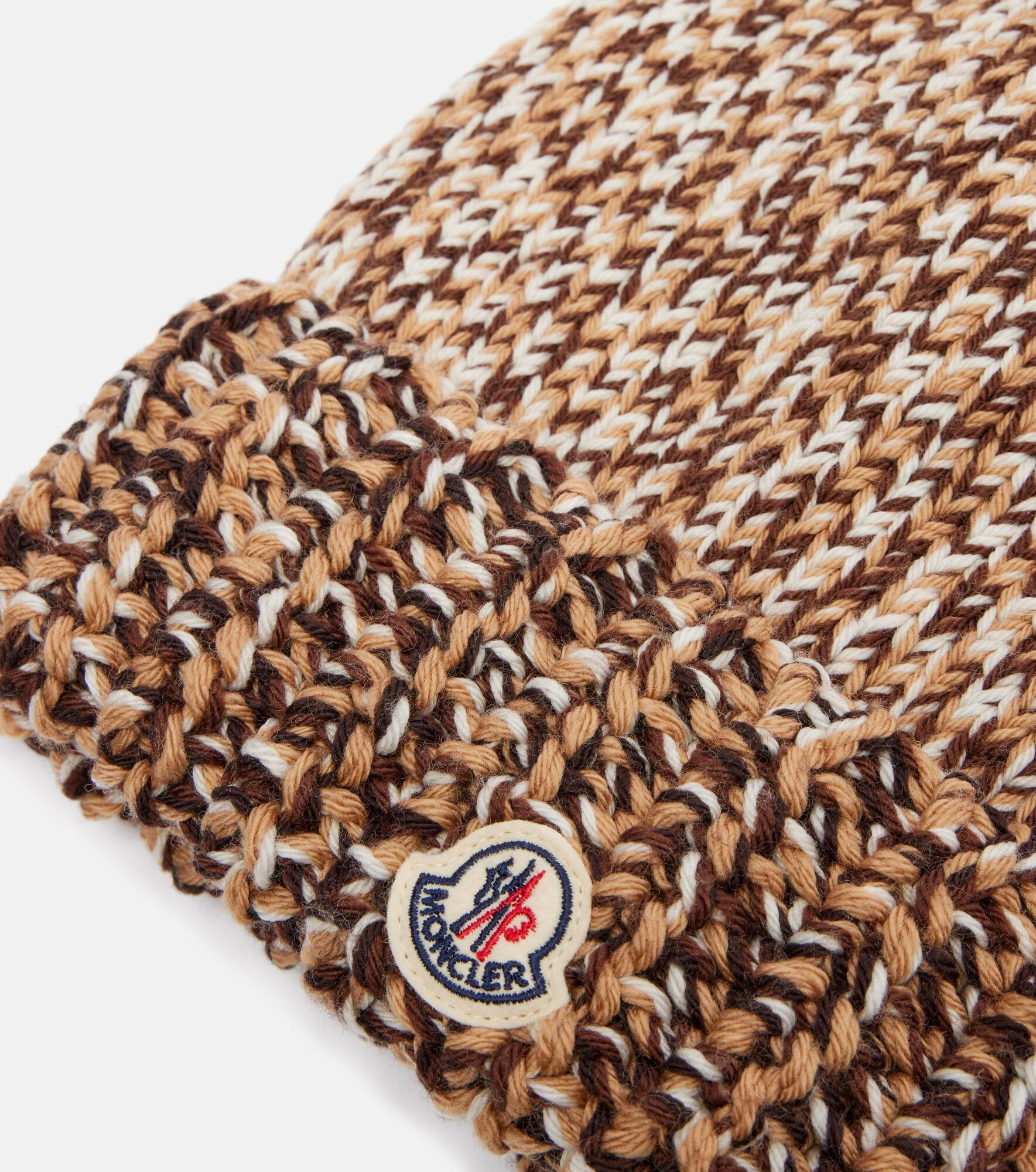 Mouliné wool-blend beanie - 3
